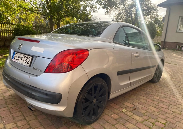 Peugeot 207 CC cena 12500 przebieg: 140000, rok produkcji 2007 z Pilawa małe 56